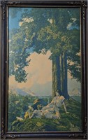 Maxfield Parrish "Hilltop" Lithograph