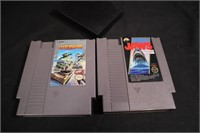 Nintendo NES games Jaws & Lazer invasion