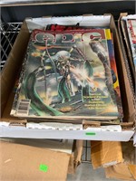 Vintage Heavy Metal and Epic Magazines Lot