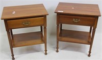PAIR OF LEOPOLD STICKLEY NIGHT STANDS