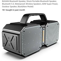 BUGANI Bluetooth Speaker, Shock Portable Bluetooth