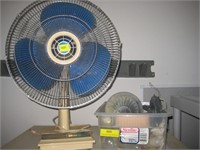 Oscillating Fan & Ceiling Fan Light Kit