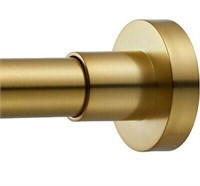 EBOATOP SHOWER CURTAIN ROD 109CM-185CM GOLD