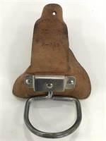 Rooster Products leather belt hammer holder
