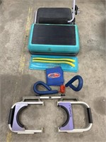 Aerobic Step, Ab Machine, exercise equipment