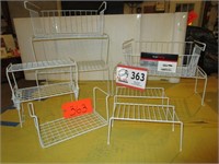 Coated Wire Desk Shelf & Baskets