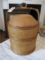 Woven Sewing Basket