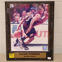 Allen Iverson Basketball Plaque
