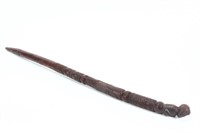 Finely Carved Timorese Walking Stick,