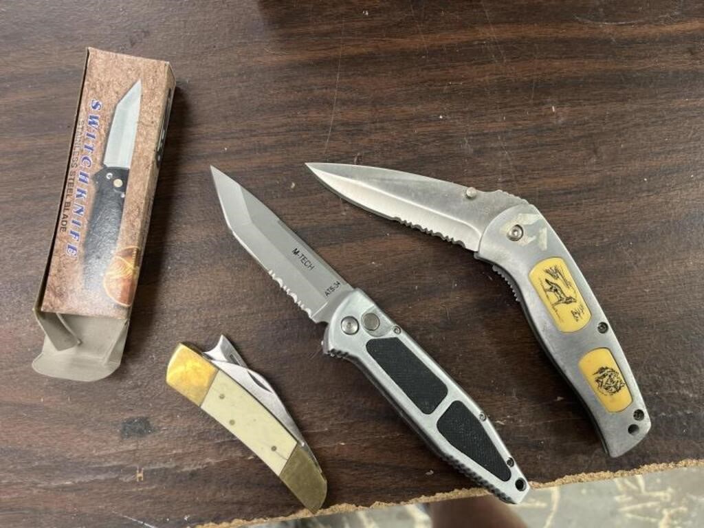 3 - Misc. Folding Knives