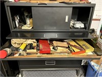 Contents of Metal Cabinet