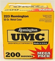 200 Rounds Of Remington .223 Rem Ammunition