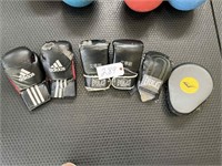boxing/training glove lot