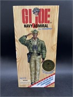 1996 Hasbro Gi Joe  Navy Admiral Action Figure
