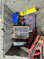 Tote full of tools and other
