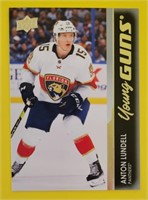 Anton Lundell 2021-22 UD Young Guns Rookie Card