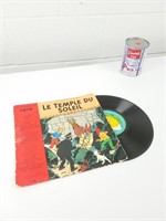 Vinyle 33 tours de Tintin: Le Temple du Soleil -