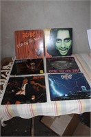 COLLECTION OF VINTAGE HEAVY METAL RECORDS