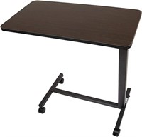 Roscoe Non-Tilt Overbed Table with Wheels - 15 x 3