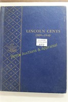 Lincoln Cents in Coll. Book - 1909 > 1940
