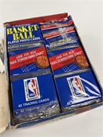 1991 FLEER NBA BASKETBALL RACK PACK BOX FULL