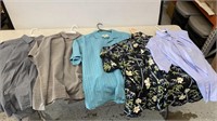 LIKE NEW 2X COLLARED SHORT AND LONG SLEEVE SHIRTS