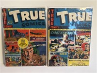 Vintage Golden Age True Comics 10 cent lot