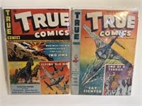 Vintage Golden Age True Comics 10 cent lot