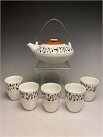Vintage Noritake Mid Century Modern Tea Set