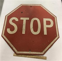 Metal stop sign 24x24