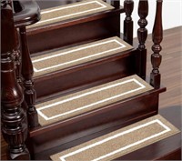 WAYCOSSY STAIR TREADS FOR WOODEN STEPS, 8 X 30IN