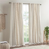 INK+IVY Imani 100% Cotton SINGLE PANEL Curtain