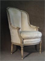 FRENCH STYLE ARM CHAIR  40" HIGH X 26"