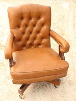 Faux Leather Executive Swivel Office Chair