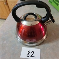 Red Tea Kettle