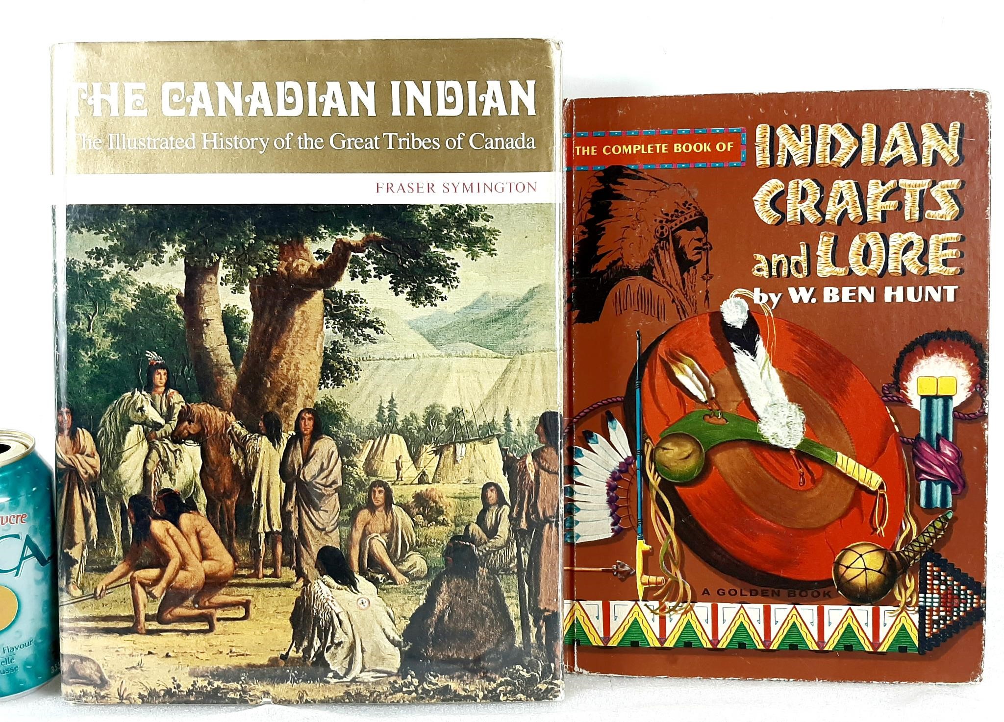 2 livres sur les Amérindiens 1954 et 1969, anglais