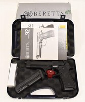 Beretta Model 92FS 9mm Semi-Auto Pistol In Case