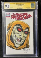 Amazing Spider-man 1 Sign & Sketch & Colored X2