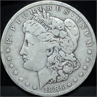 1886-O Morgan Silver Dollar, Better Date