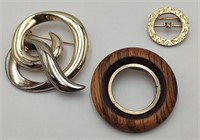 3 Various Fashion Pins