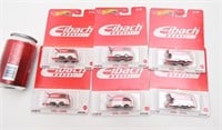6 voitures Hot Wheels Eibach Real Riders,