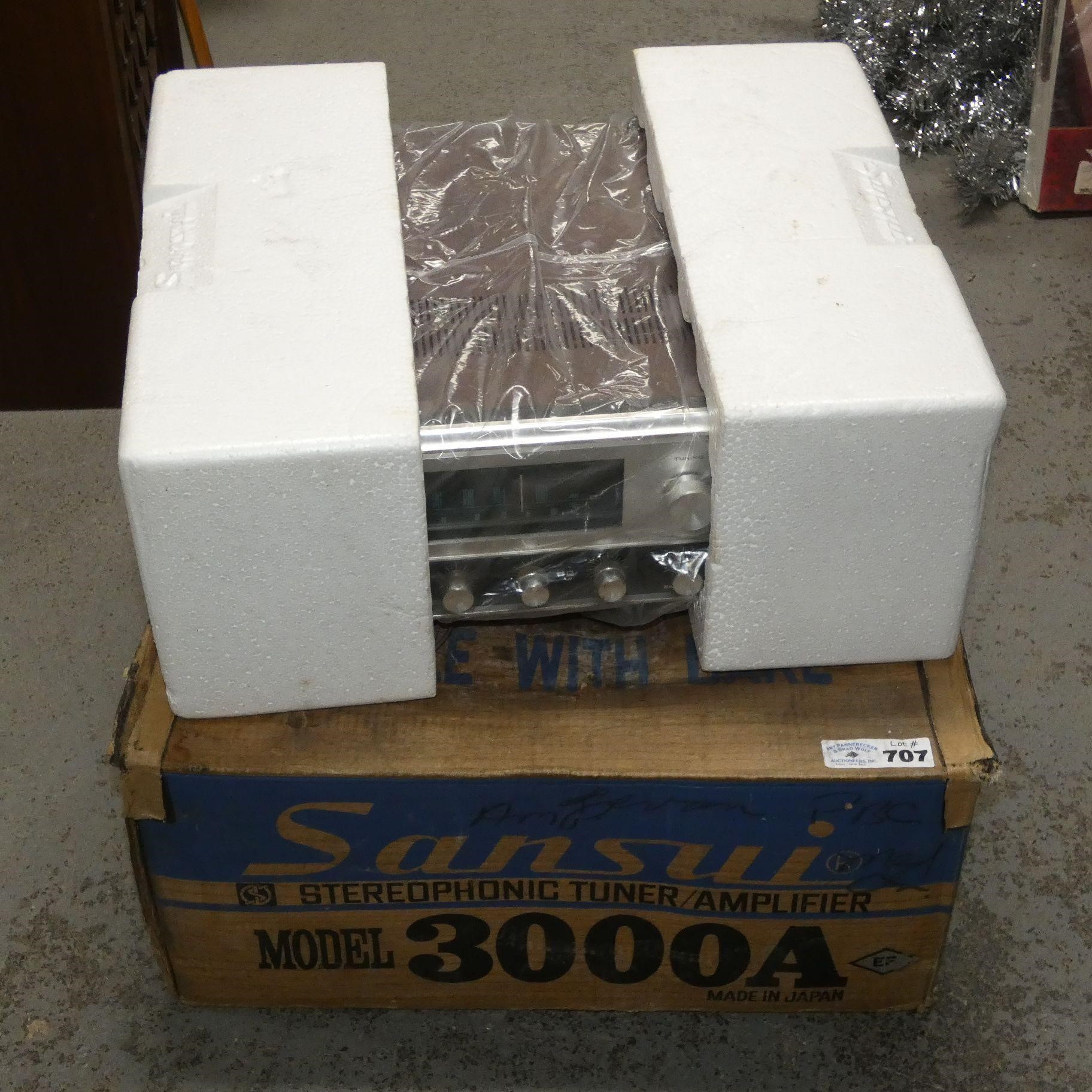 Sansui Stereophonic Tuner/Amplifier 3000A