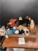 TY Beanie Babies, need lint brush rolled over them