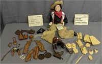 Norman Rockwell Cowboy Doll, Marx  Josie West