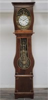 Lansalot brass & wood grandfather clock