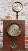 Antique home temperture regulator, Moline Heat