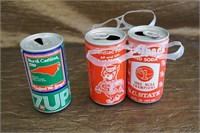 Vintage Soda Cans