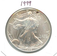 1999 U.S. Silver Eagle ASE - 1 oz Fine Silver