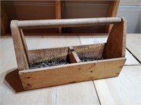 Nails in Wood Carry Caddy.