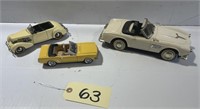 (3) MODEL CARS